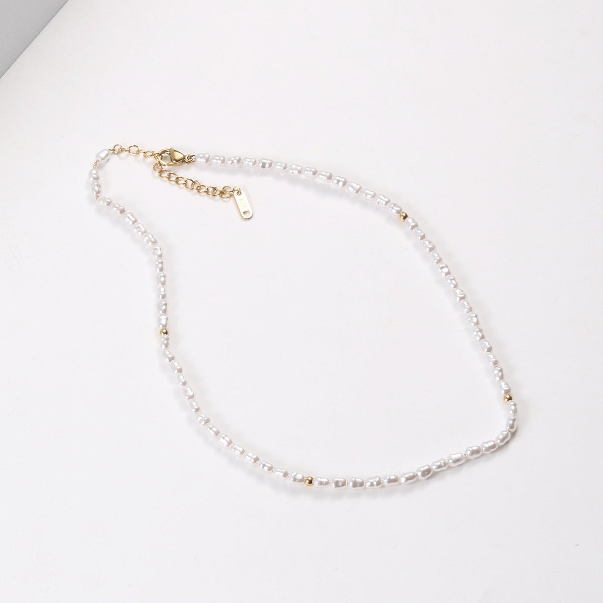 Collier ras du cou en perles Tropi (lot)