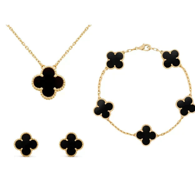 Luxuriöses 3-teiliges Clover-Set