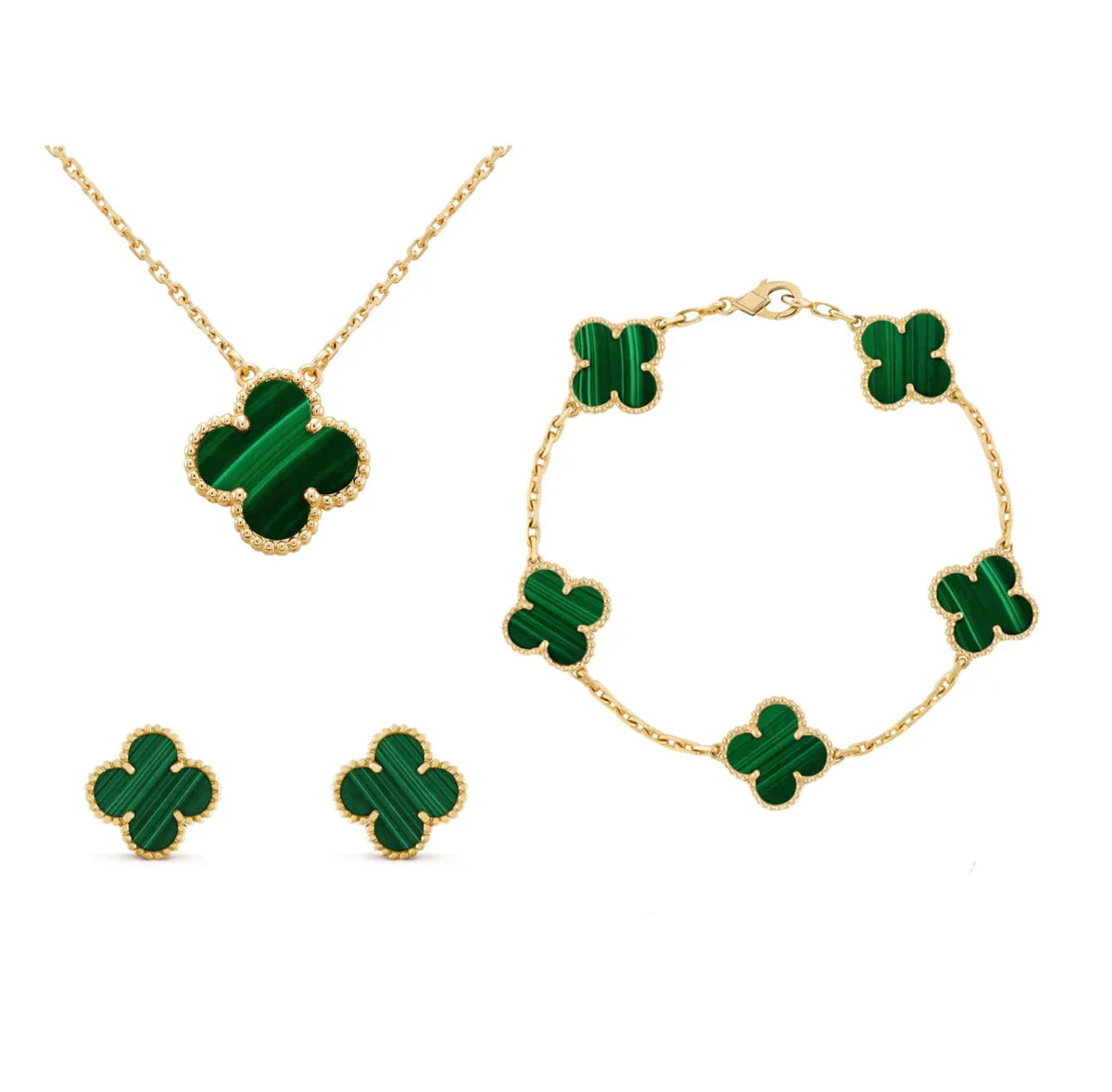 Luxuriöses 3-teiliges Clover-Set
