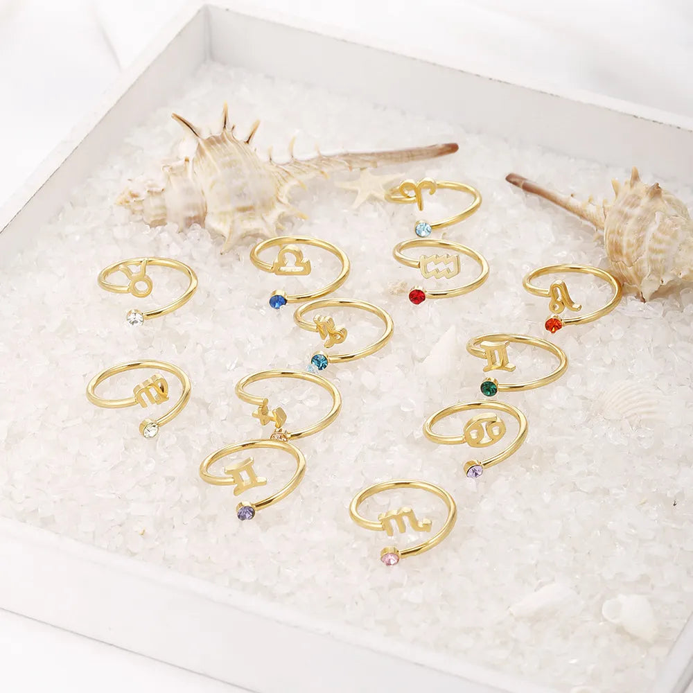 Zodiac Spiralring (Paket)