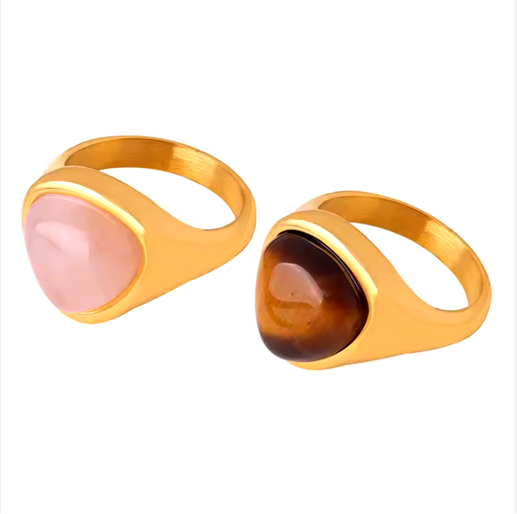 Cabochon Signet Ring