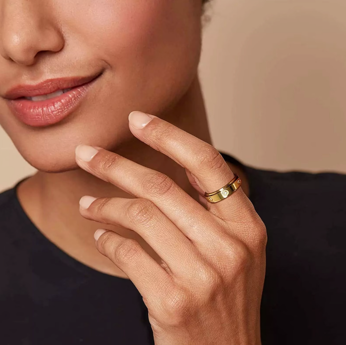 Bague tournante à lunette (lot)