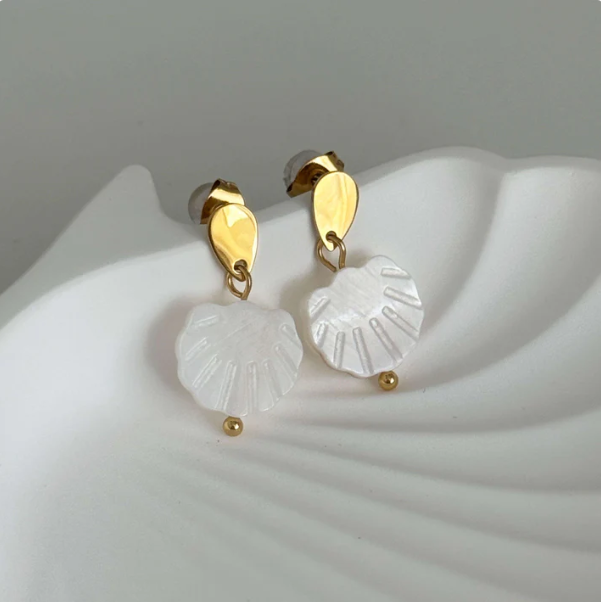 Seashell Charm Earrings (Bundle)