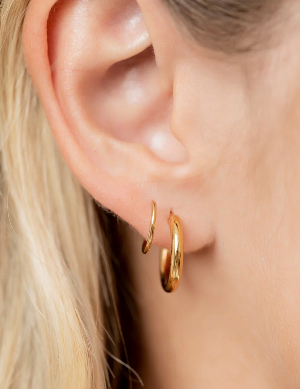 Boucles d'oreilles à filetage enroulé
