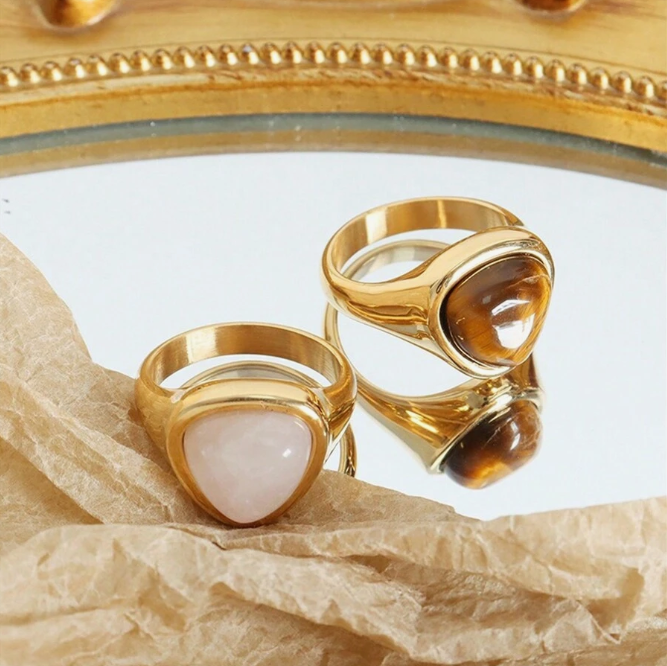 Cabochon-Siegelring (Paket)