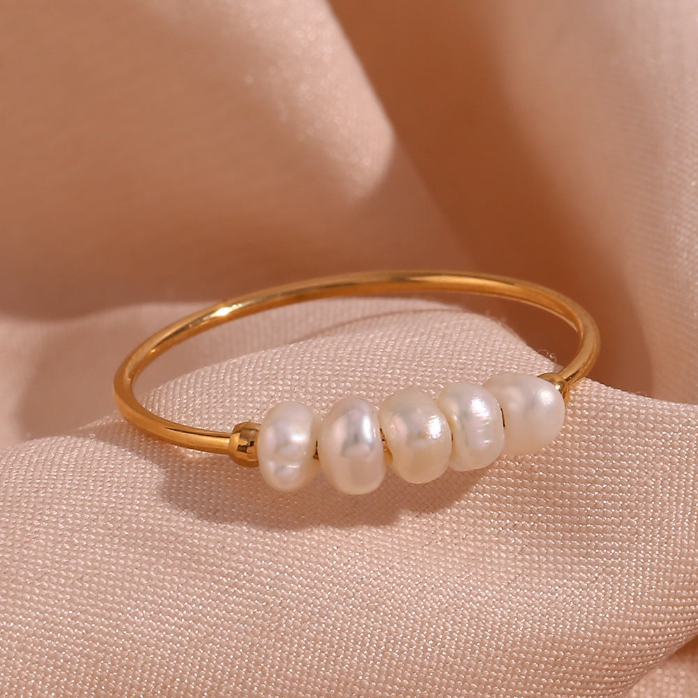 Mini Pearl Ring