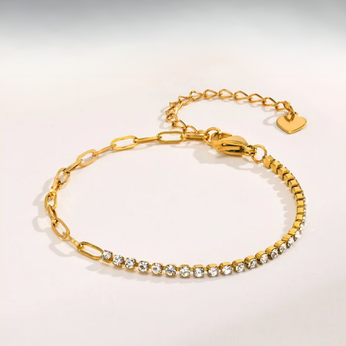1/2 Tenniskettenarmband