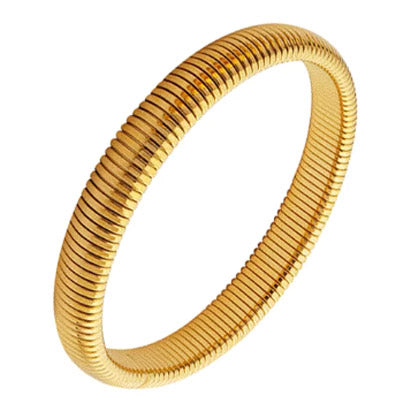 Bracelet jonc spiralé