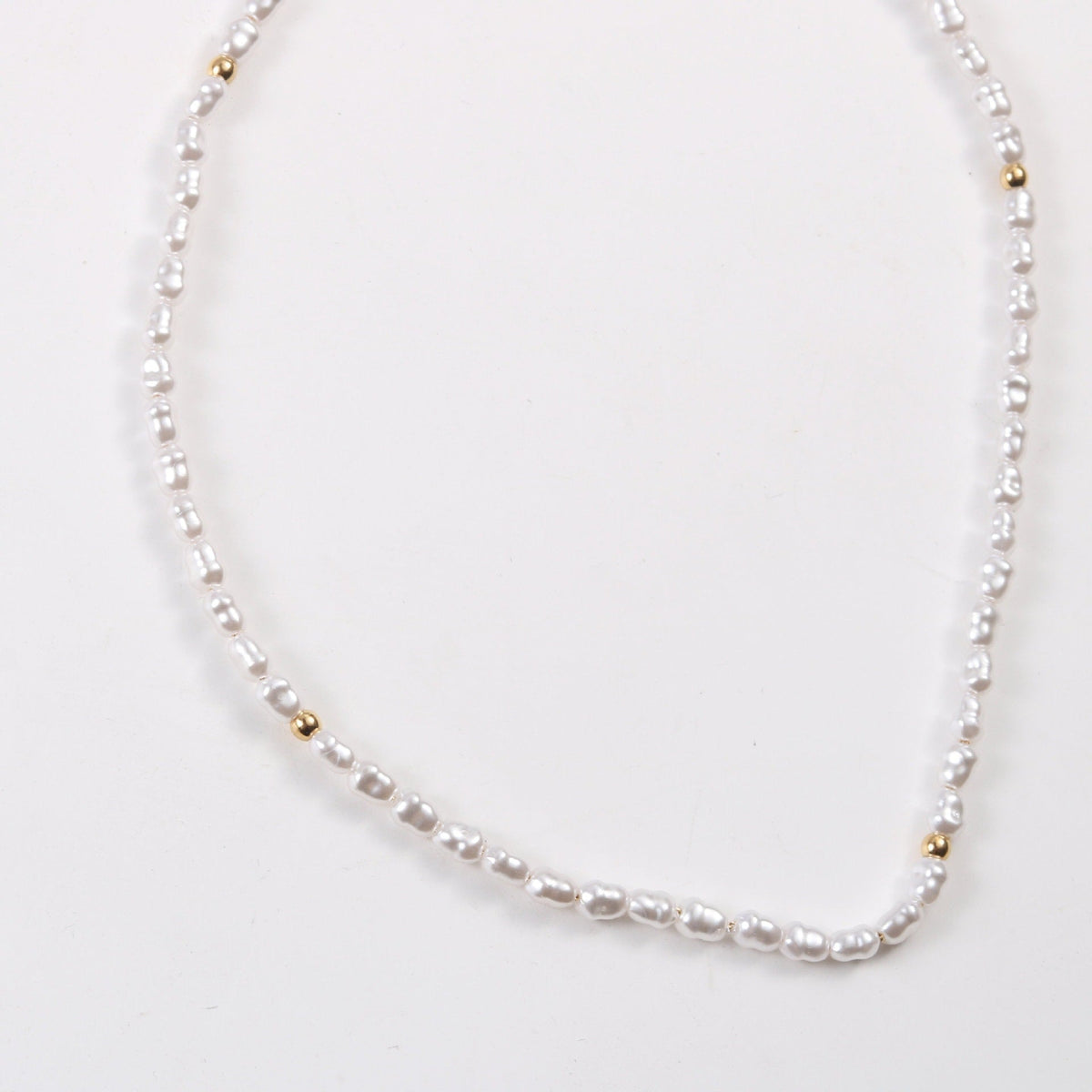 Collier ras du cou en perles Tropi (lot)