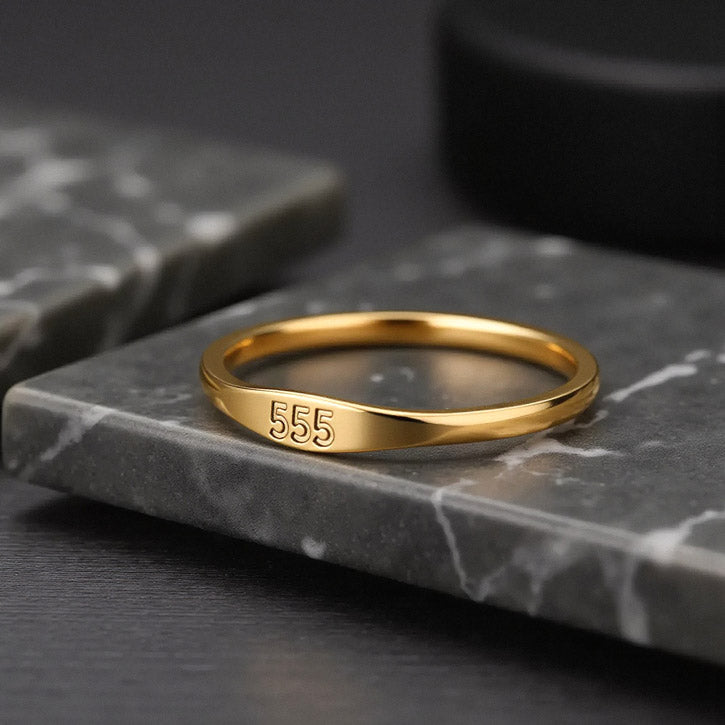 Bague numérotée angélique