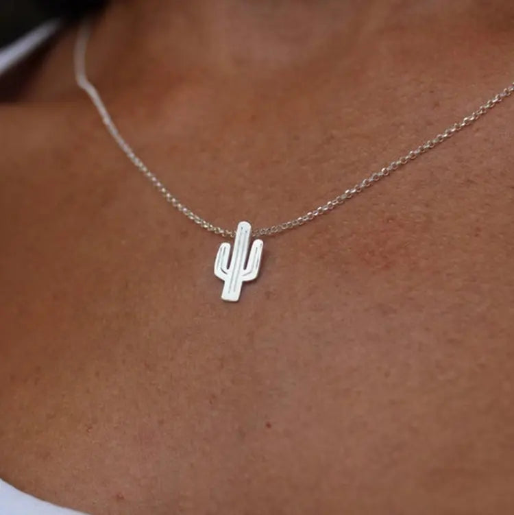 Desert Cactus Necklace