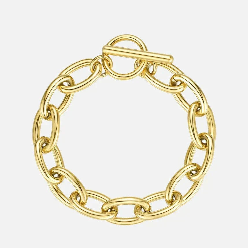 Ovales Kettenarmband