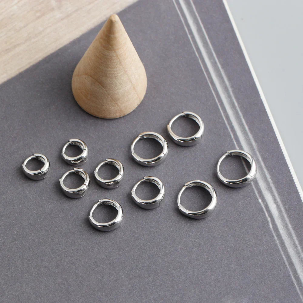 Tapered Oblong Hoops (Bundle)