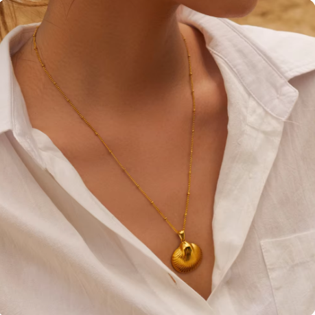 Beach Seashell Necklace