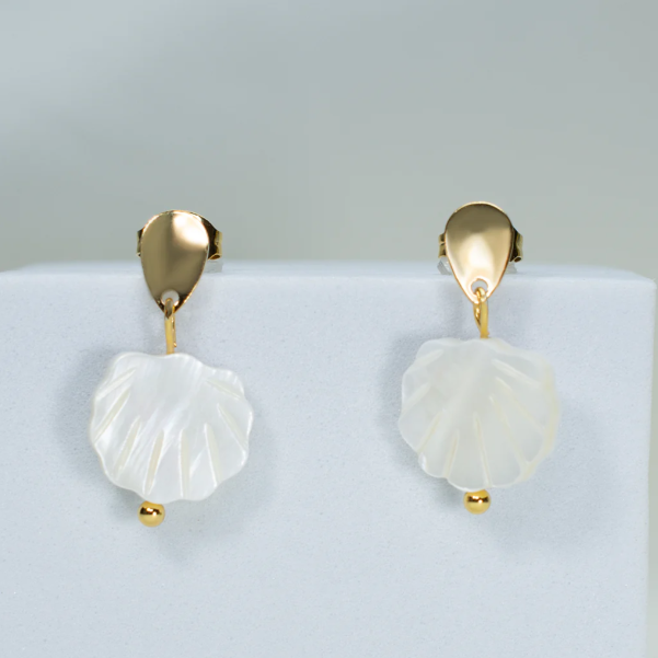 Seashell Charm Earrings (Bundle)