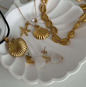 Seashell Charm Earrings (Bundle)
