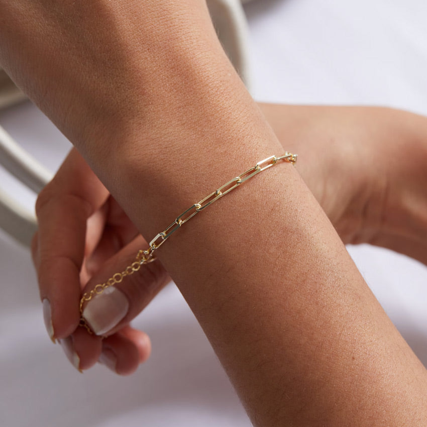 Bracelet trombone brillant (lot)