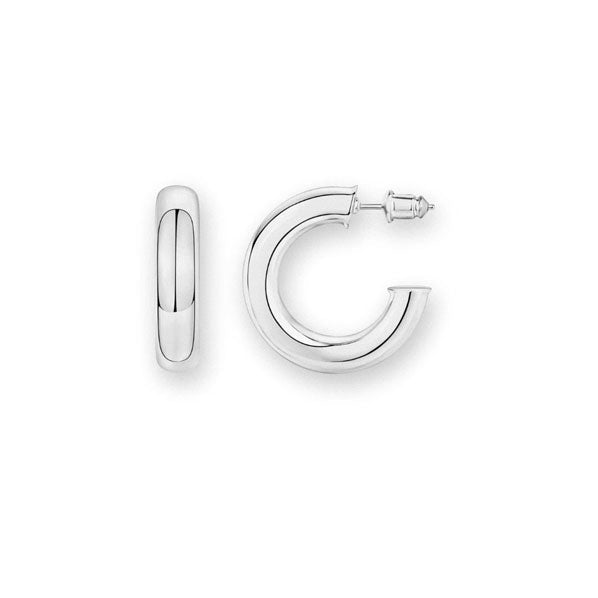 Boucles d'oreilles tubulaires en forme de C (lot)