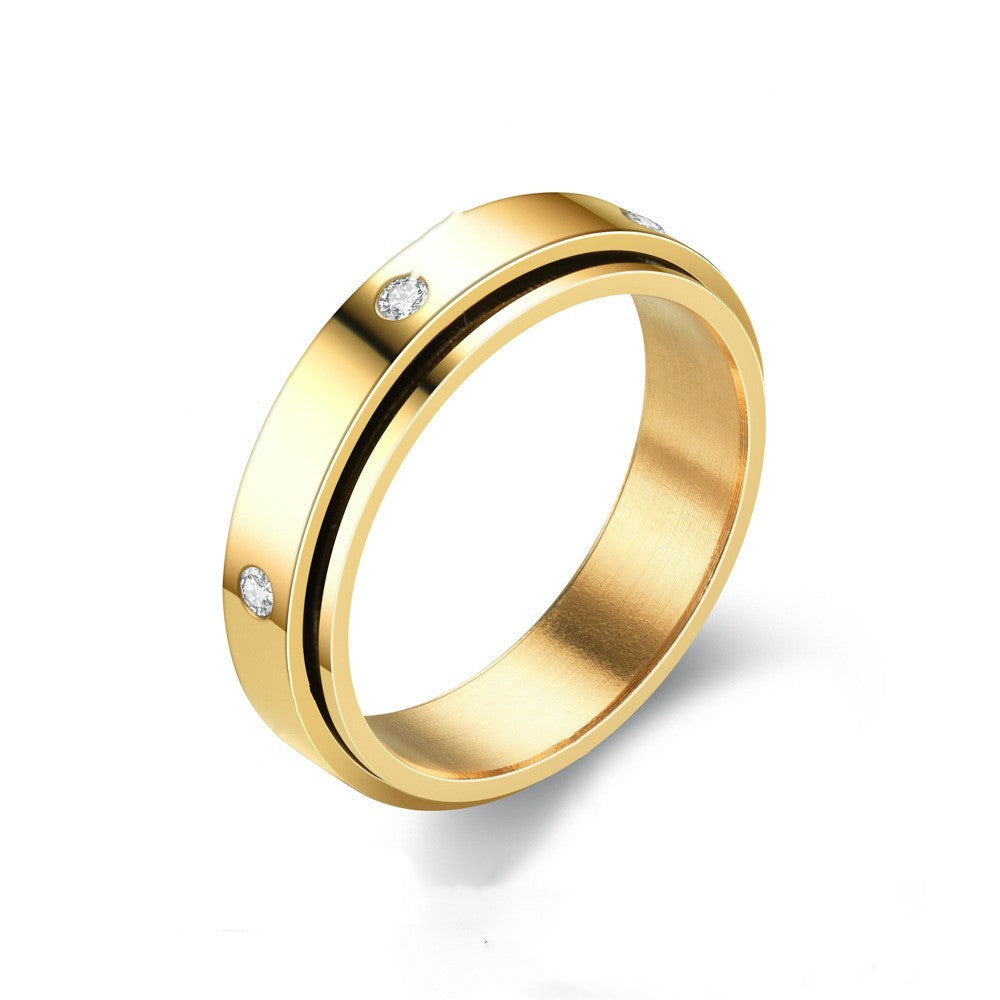 Bezel Spinner Ring