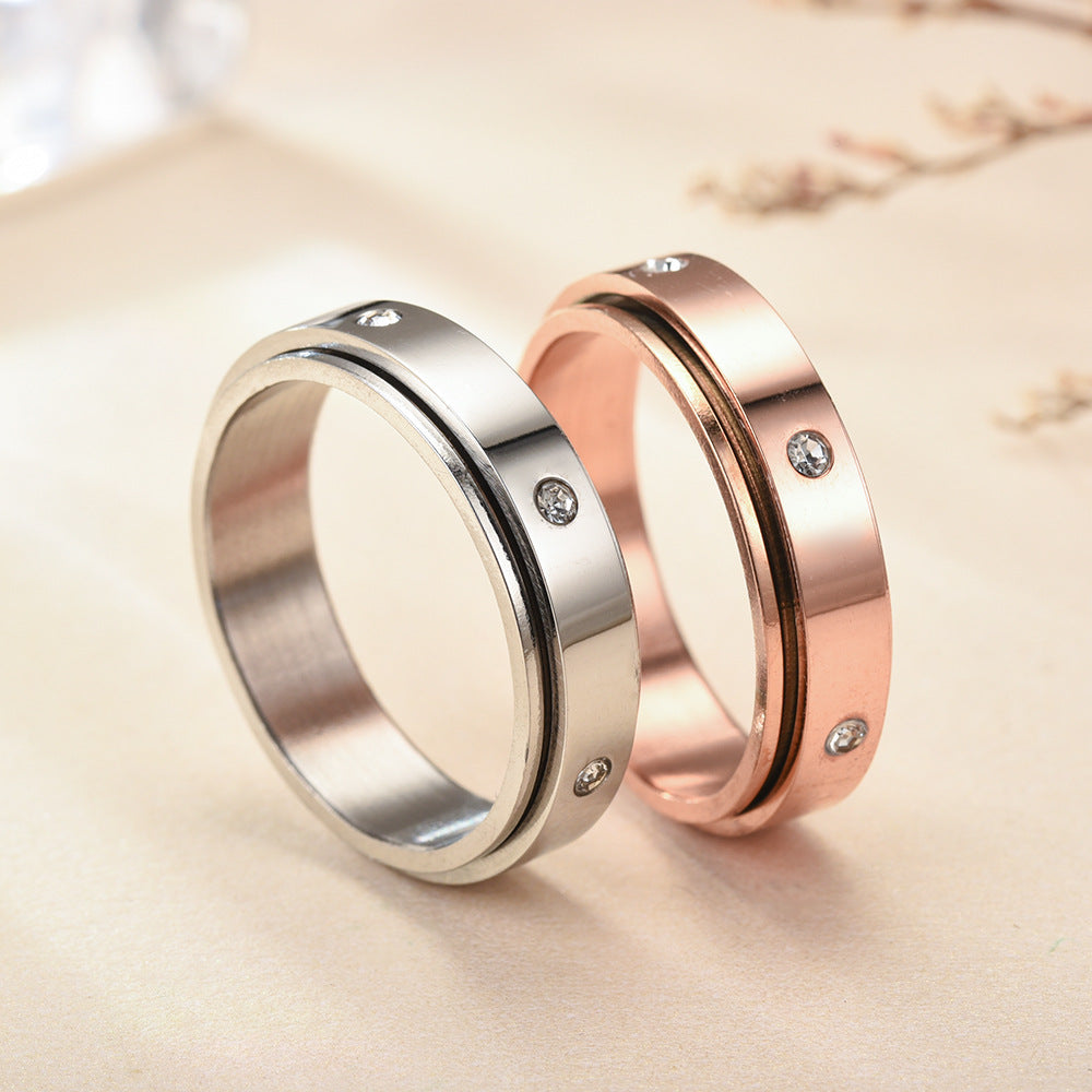 Bezel Spinner Ring